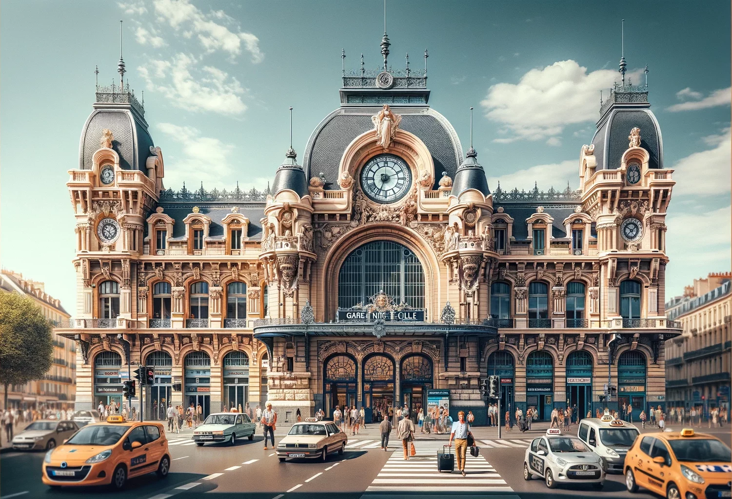 taxi gare de nice